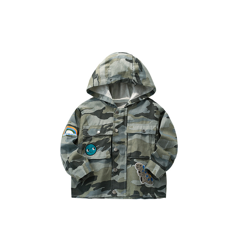En stock malwee abrigo de niños otoño nuevo europeo y americano de los niños con capucha casual de manga larga de los niños tejidos top