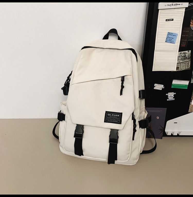 Al por mayor 2025 nueva mochila simple de gran capacidad mochila de viaje casual mochila de viaje universitaria simple mochila de viajes