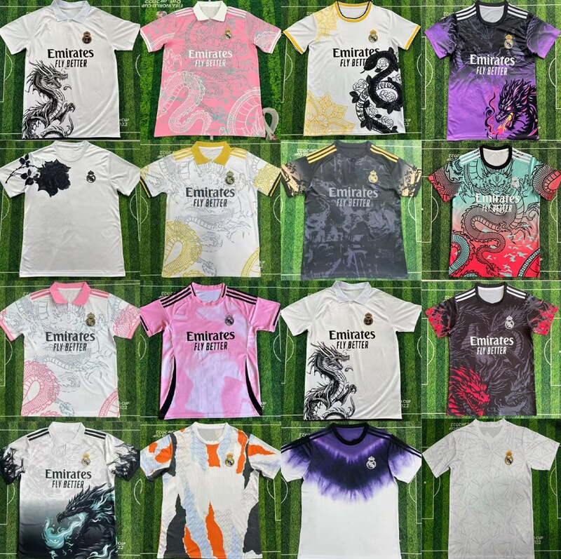 25-26 Real Madrid Club Special Edition Training Uniforms Inter Milan Paris Dortmund Arsenal Ac Chelsea Football Uniforms