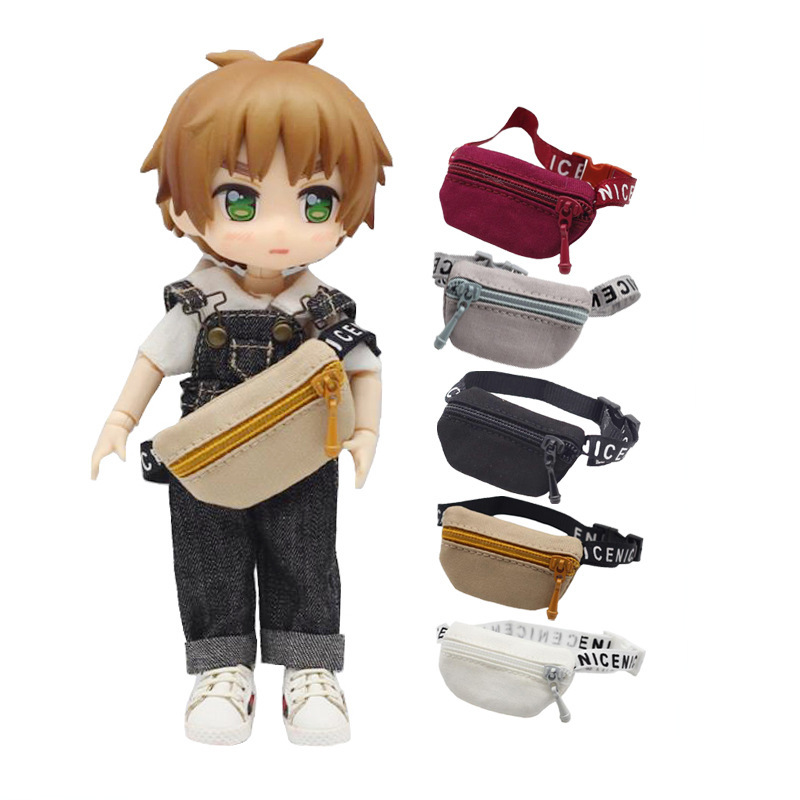 ob11 人形ショルダーバッグ labubu ラブ 6 ポイント/8 ポイント/12 ポイント bjd 人形クロスボディウエストバッグ DOD トラベルバッグ|undefined