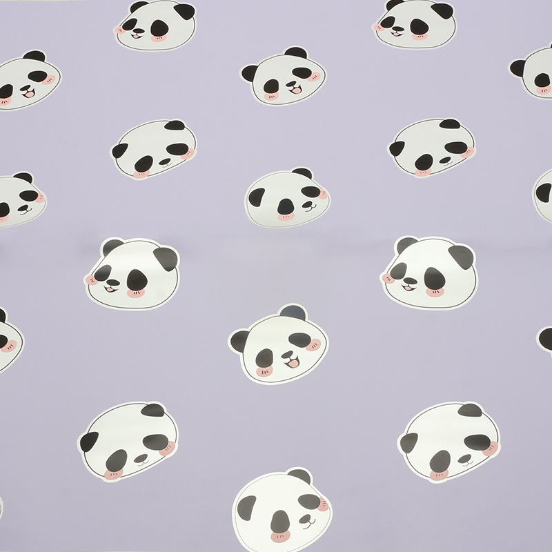 Roland oso oso de dibujos animados oso ramo de flores regalos hechos a mano papel de embalaje impermeable película de perla florista material de flor