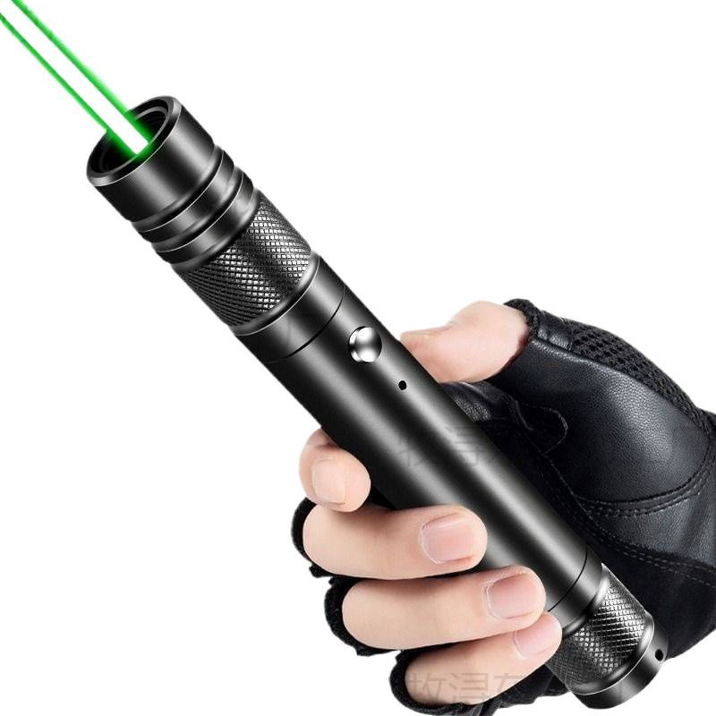 láser de carga directa puntero láser verde super brillante recargable luz verde de larga duración antorcha astronómica de alta potencia