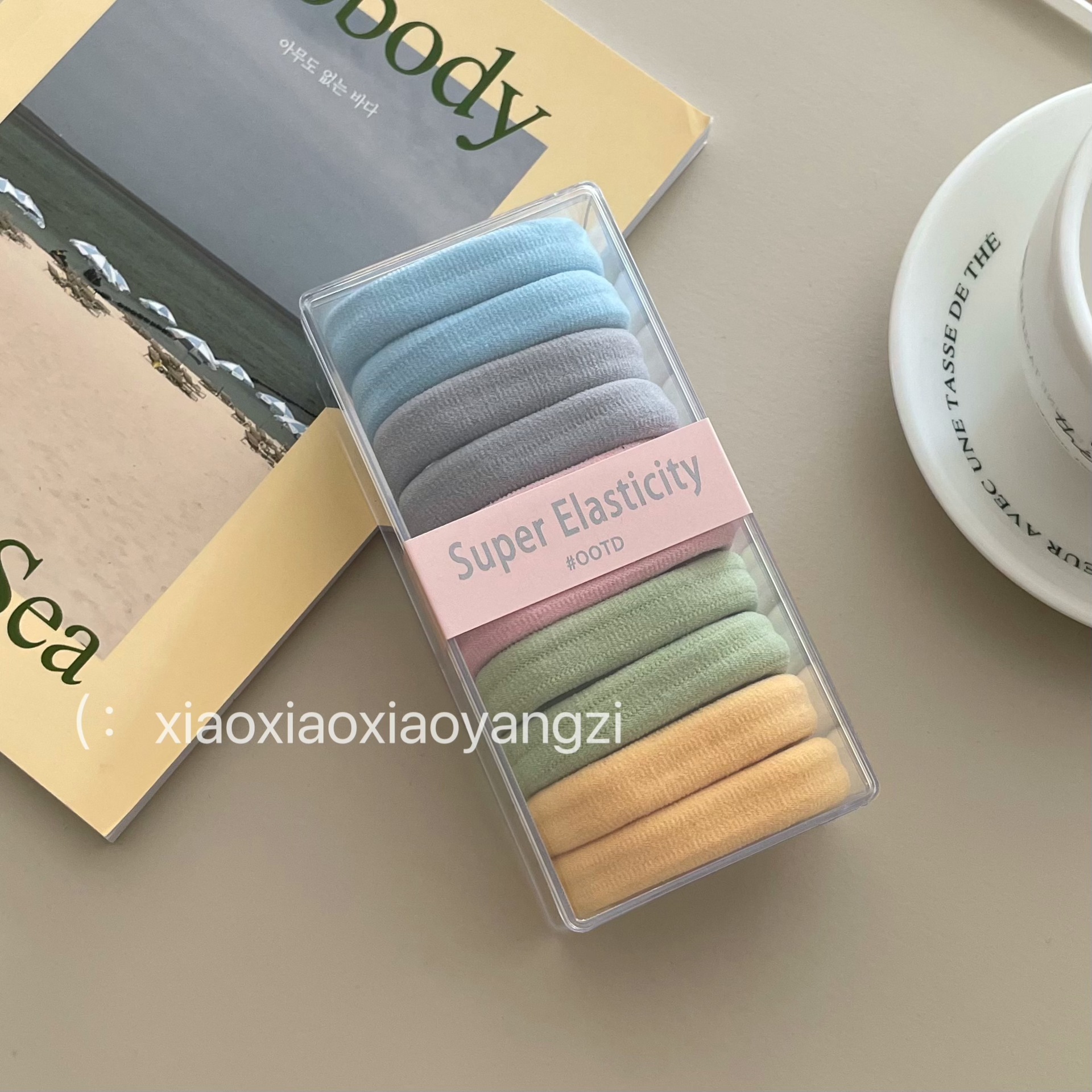 Audaz pelo cuerda pelo anillo pelo adornos sin costuras maotail cabeza cuerda simple no duele alta banda de goma de color elástico