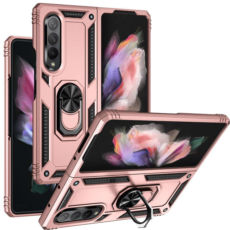 Folding Phone Case for Samsung ZFold5 Z Flip5 Sergeant Drop-resistant Stand Armor Z Flip4 Protective Case