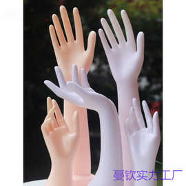 模特手道具首饰盒艺术橡胶型假手展示手镯硅胶手模美甲首饰麦太保