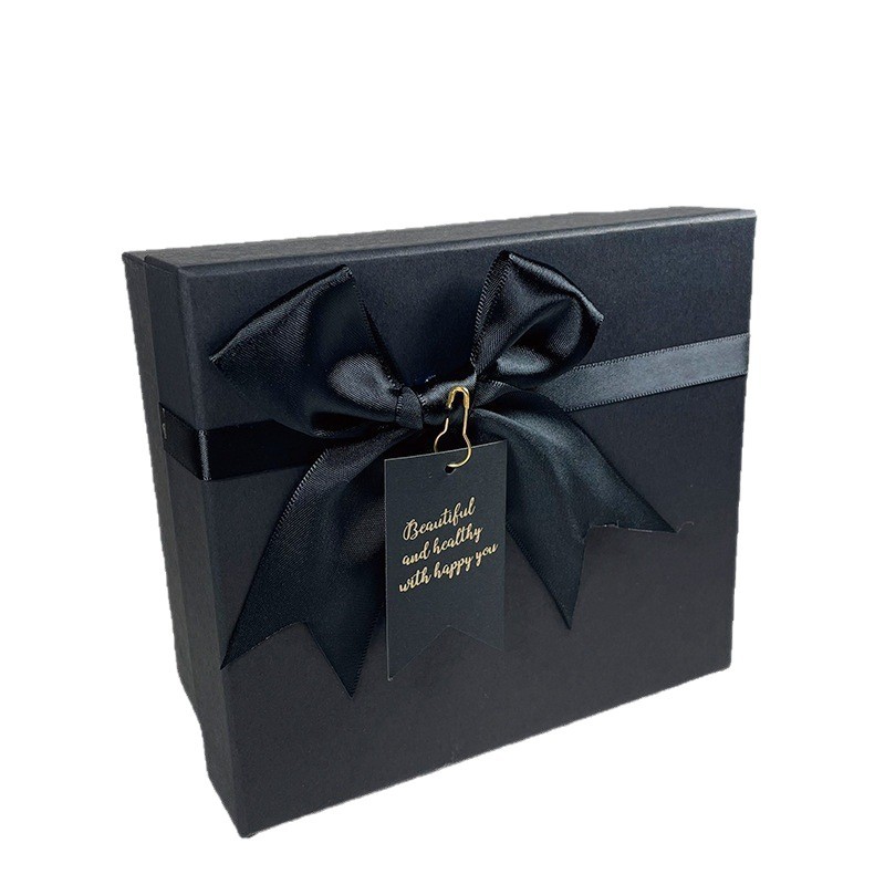 En stock al por mayor cubierta de cielo caja de regalo de Mariposa Negra caja de regalo de cumpleaños de San Valentín caja de regalo de mano caja de regalo