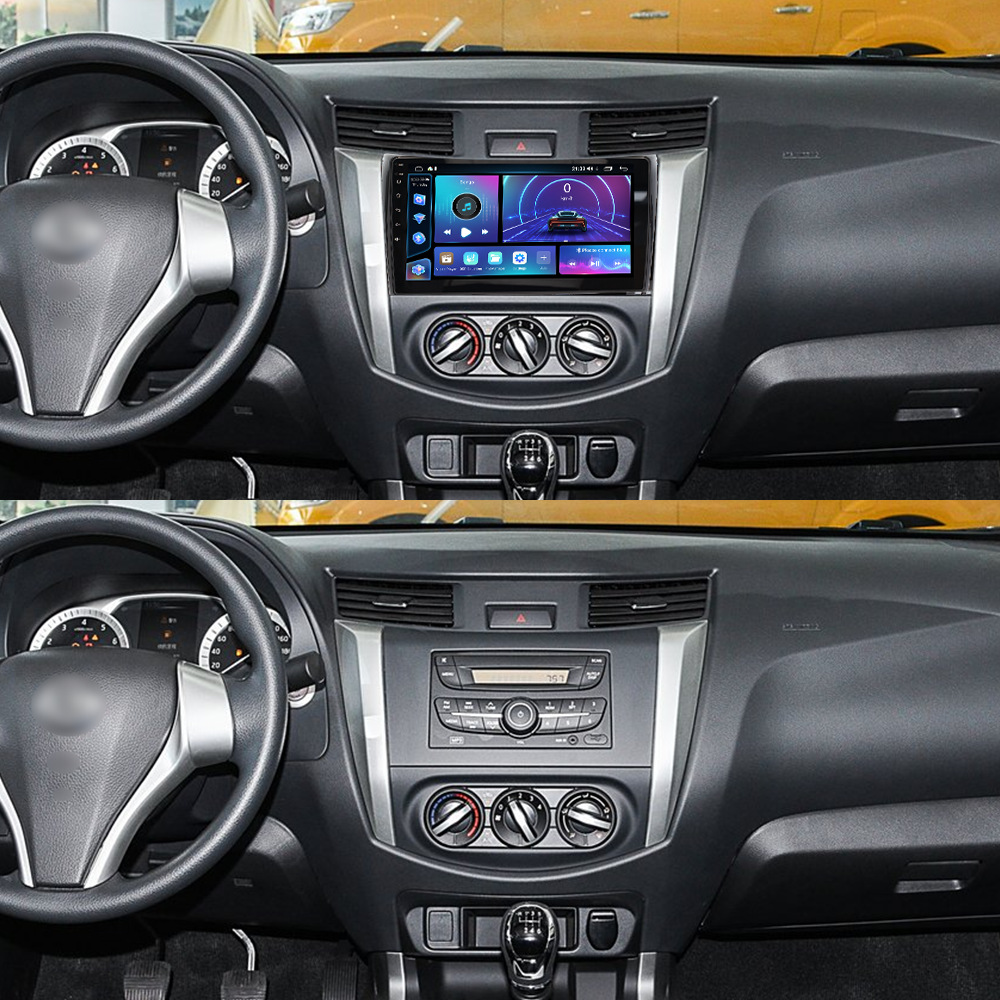 Aplicable a 17 - 21 Nissan Navarra Android navegación en coche todo-en - uno FangYitong cuatro núcleos / motor de ocho núcleos