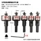 Cross-border hot sale 5-piece high-speed steel serrated hole opener aluminum plate iron plate drilling bit suit 16-30mm