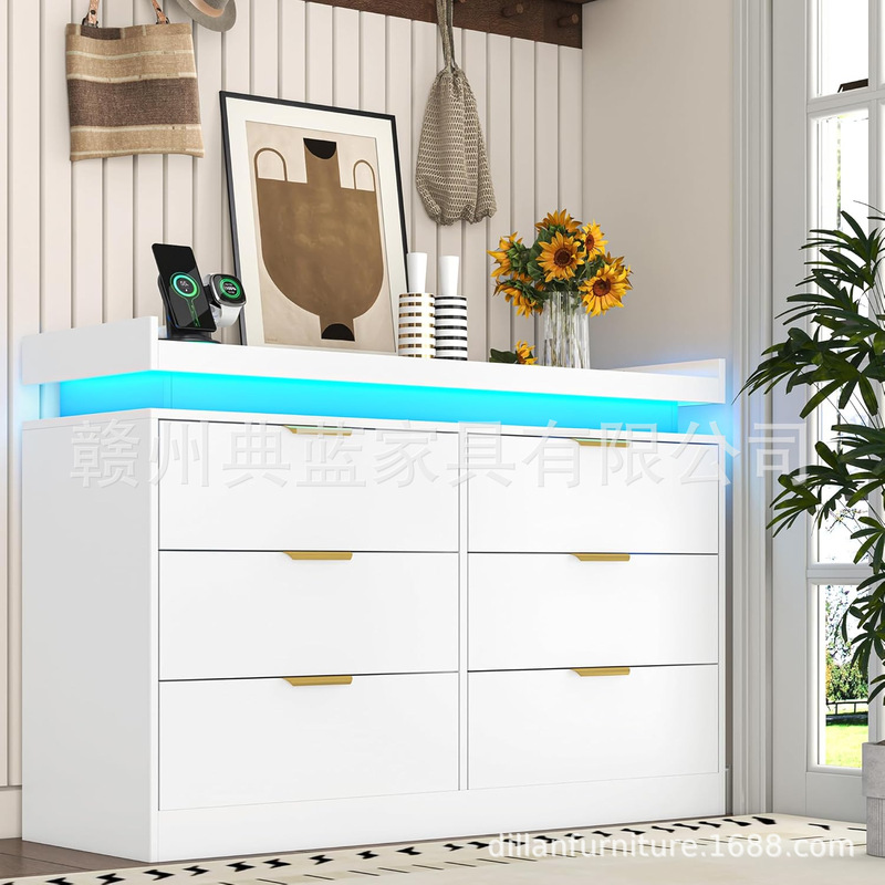 Cross-border wholesale from source factory: modern panel furniture sideboards with drawers, coffee bar, Amazon sideboards Cross-border wholesale from source factory: modern panel furniture sideboards with drawers, coffee bar, Amazon sideboards