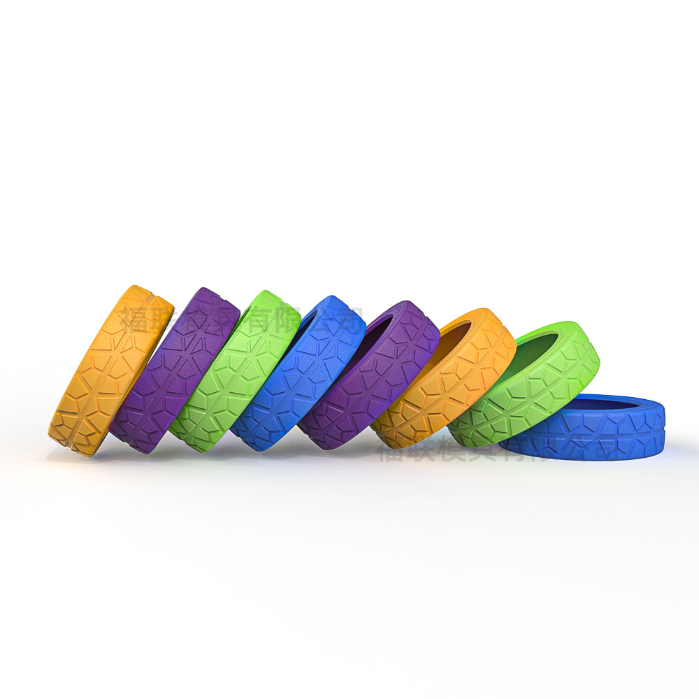 Caster zapatos equipaje rueda cubierta protectora rueda universal rueda de goma anti-ruido desgaste almohadilla de choque