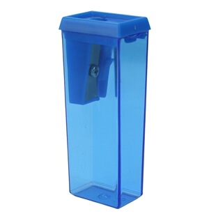 Taihao Lighter Pencil Sharpener Eyebrow Pencil Transparent Trash Can Pencil Sharpener Cross-Border Popular Environmentally Friendly Trash Can
