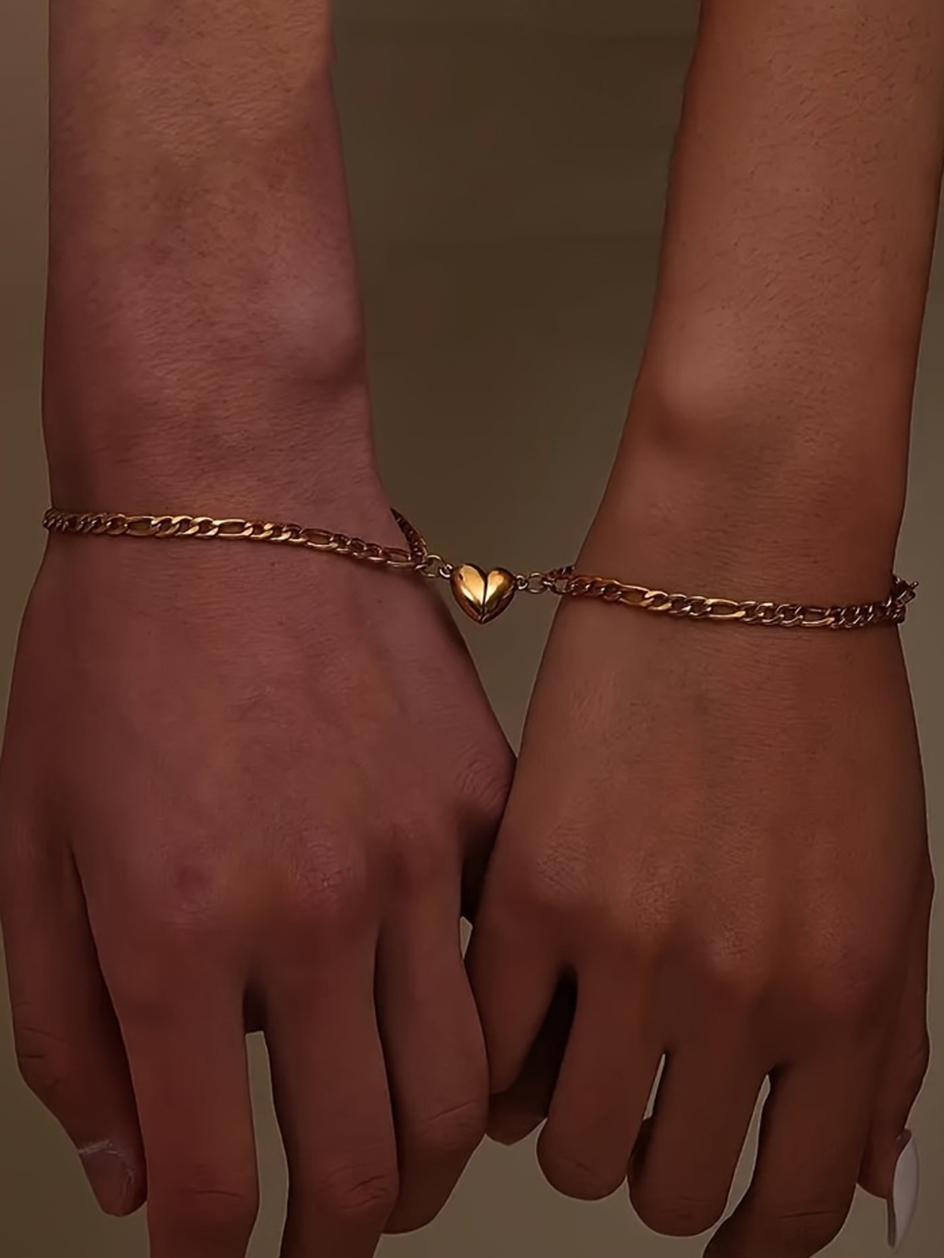 201 Stainless Steel Chain Material Cuban Link Chain Curb Chain Chain Type 1 Pair Quantity Lady Geometric Titanium Steel Plating Men's Bracelets Men's Chain Bracelets