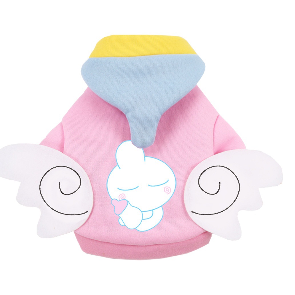 Biberón alas ropa de transformación ropa de perro gato ropa para mascotas suministros nuevo suéter de lana cálido perro mediano