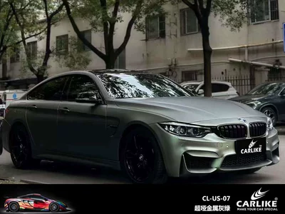 AMG Mountain Grey Full Car Film | Automotive Film - 15217-m-super-dumb-metallic-gray-green