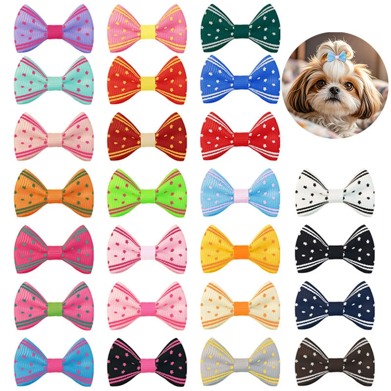 Европейские и американские минималистские бабочки для домашних животных милые волнообразные точки полиэстер звезды