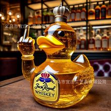 Middle Finger Duck Whiskey Bottle ָʿƿ