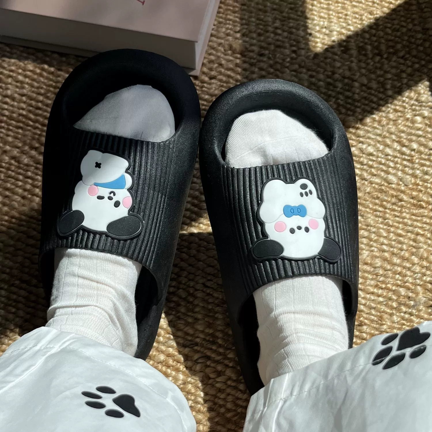 Summer slippers, non-slip deodorized footwear, slide indoor for beloved
