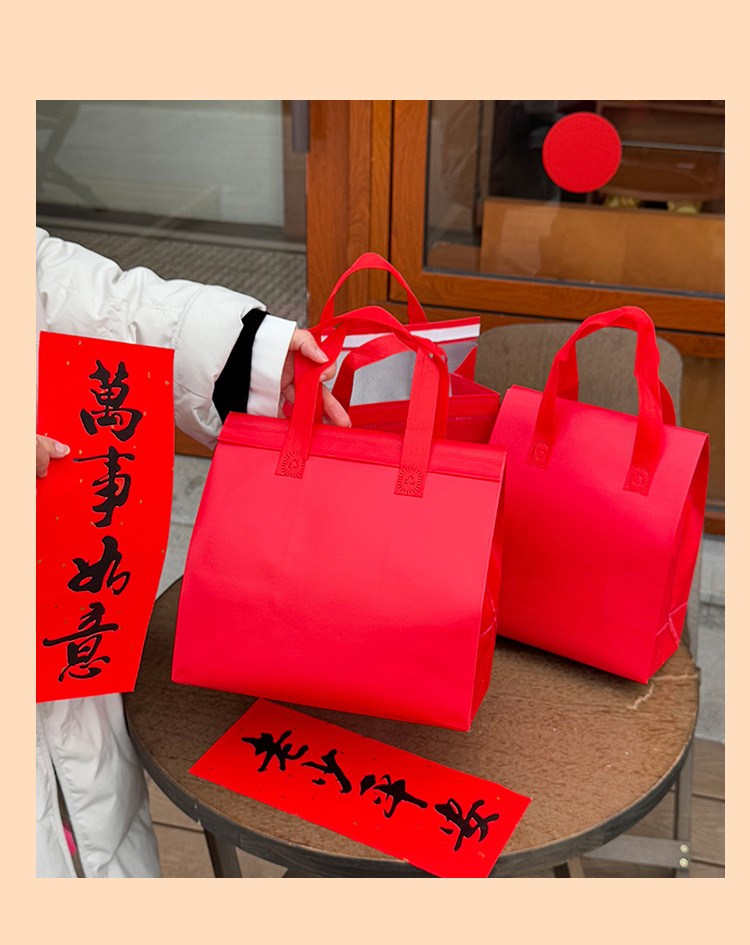 S사이즈 길이 21 높이 26 폭 11 - 레드 1개