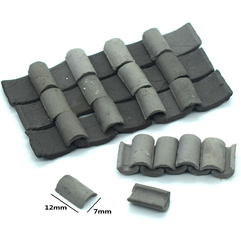 Ladrillo modelo niños hechos a mano DIY arena bandeja simulación edificio pequeña casa mini ladrillo micro paisaje bloques de construcción juguete