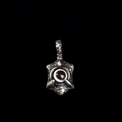 DIY Semi-Finished Copper Three-Way Pendant Zərgərlik ara hissələri - number-2