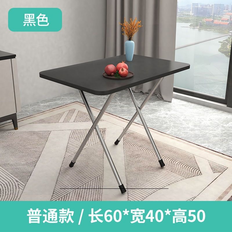 Fábrica directa mesa plegable rectangular mesa de comedor doméstica dormitorio dormitorio mesa pequeña al lado de la cama escritorio al aire libre image 7
