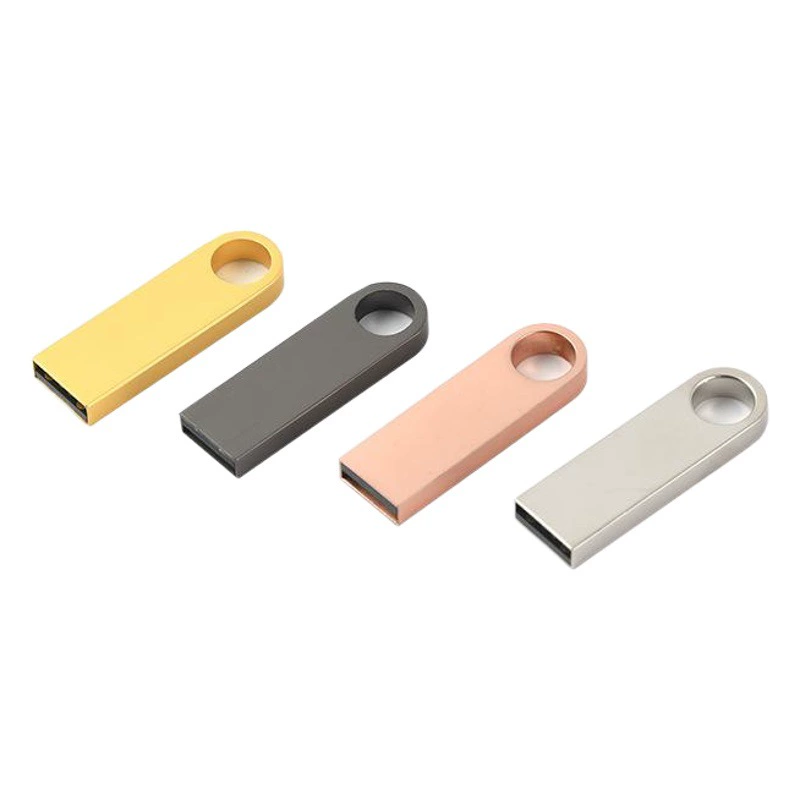 Оптовый U диск на заказ 64G Бесплатная Надпись Логотип ставка USB 32G Металлический Высокоскоростной автомобильный музыкальный U диск 8GB