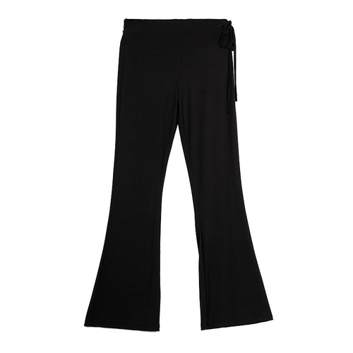 Dance bell bottoms art test body model catwalk practice clothes classical modern Latin long pants teacher female adult