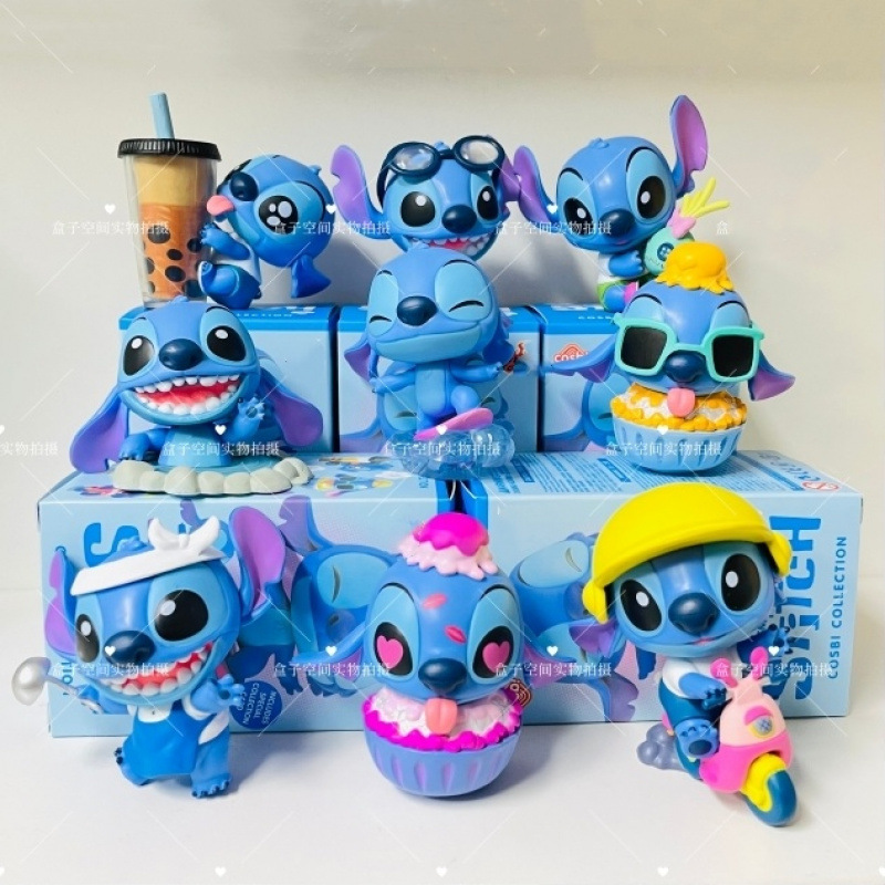 Star Baby Stitch Blind Box Hand Collection Stitch Cute Doll Decoración de escritorio Muñeca Regalo de cumpleaños