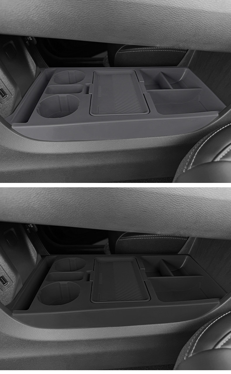 Suitable for Beijing BJ30 lower silicone storage box, central control silicone protective mat, anti-slip mat, gear shift modification accessories