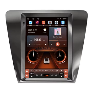 Octavia 2016-2018 avtomobil ağıllı naviqatoru, audio video, böyük ekran GPS