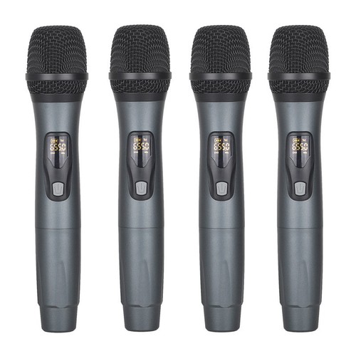 Four-in-One Wireless Microphone: Professional KTV Performance & Home Karaoke U-Band Wireless Mic