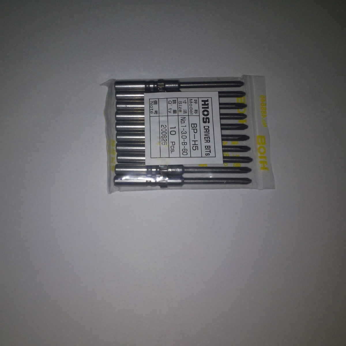 日本好握速(HIOS) 全系列批头原装包装 H5*1#*3.0*60