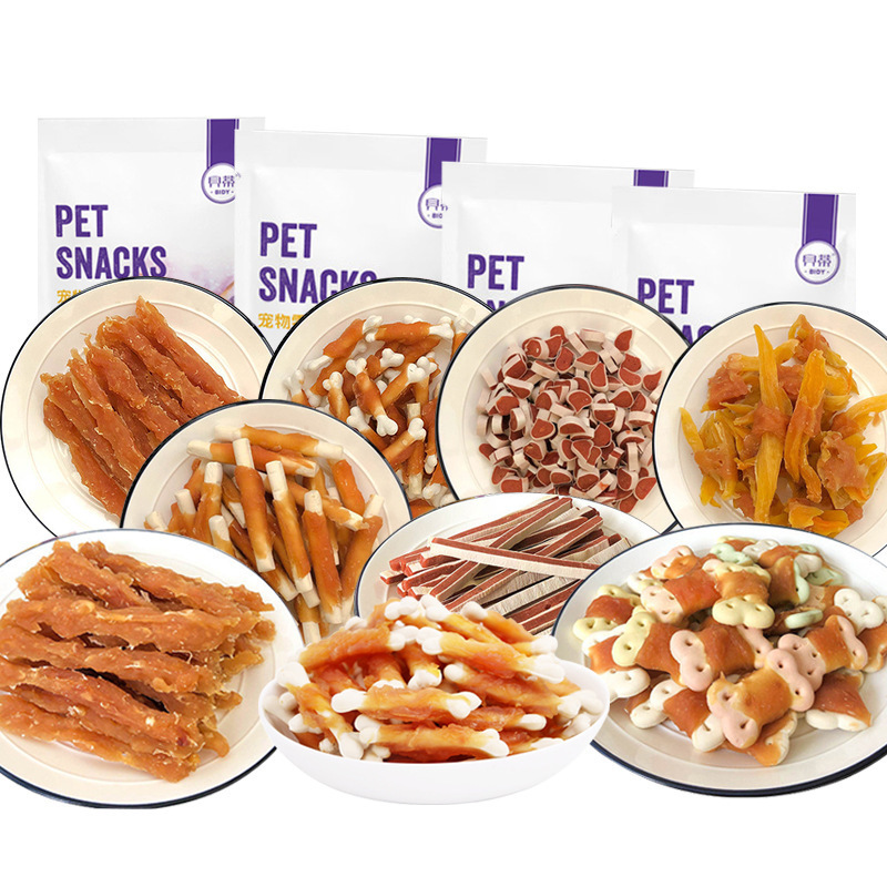 Betty Pet Snacks 110g Dog Snacks Teeth Cleaning Stick Chicken Wrapped Milk Stick Air-Dried Beef Chicken Breast Betty Pet Snacks 110g Dog Snacks Teeth Cleaning Stick Chicken Wrapped Milk Stick Air-Dried Beef Chicken Breast