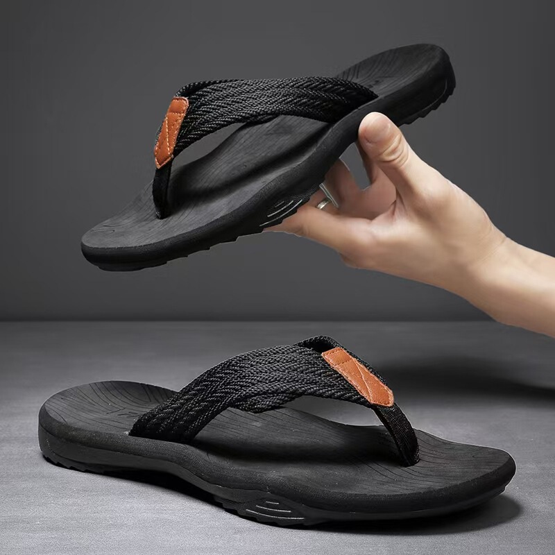 Men's flip-flops ins fashionable summer non-slip outdoor sandals Flip-Flops flip-flops men's net red sandals beach shoes men Men's flip-flops ins fashionable summer non-slip outdoor sandals Flip-Flops flip-flops men's net red sandals beach shoes men
