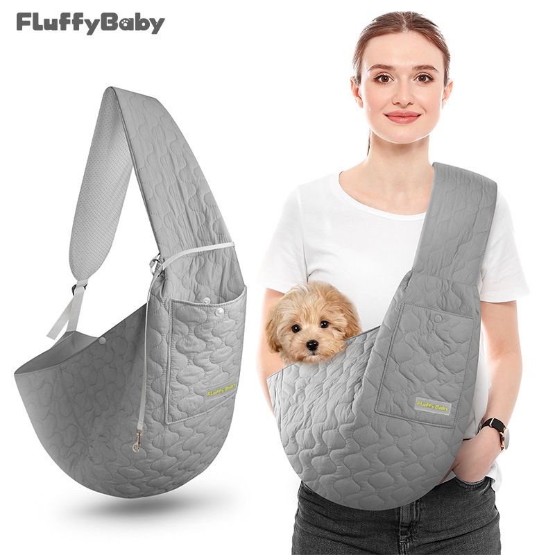 Сумка-переноска FluffyBaby бежевая