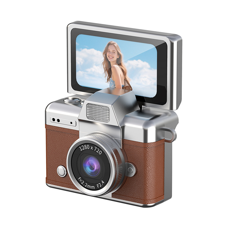 CCD cámara digital de pulgar retro estudiantes fotografía de video vlog cámara de tarjetas de pantalla portátil cámara de palma