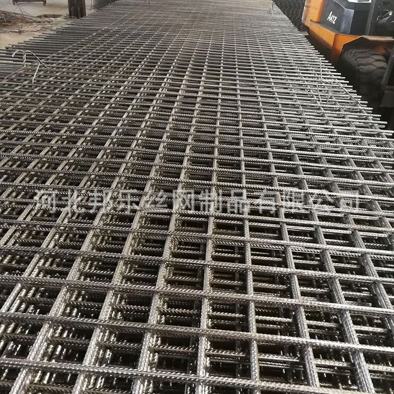建筑钢筋网片4mm6mm钢丝金属网防裂钢丝网工地混凝土浇筑地暖网片
