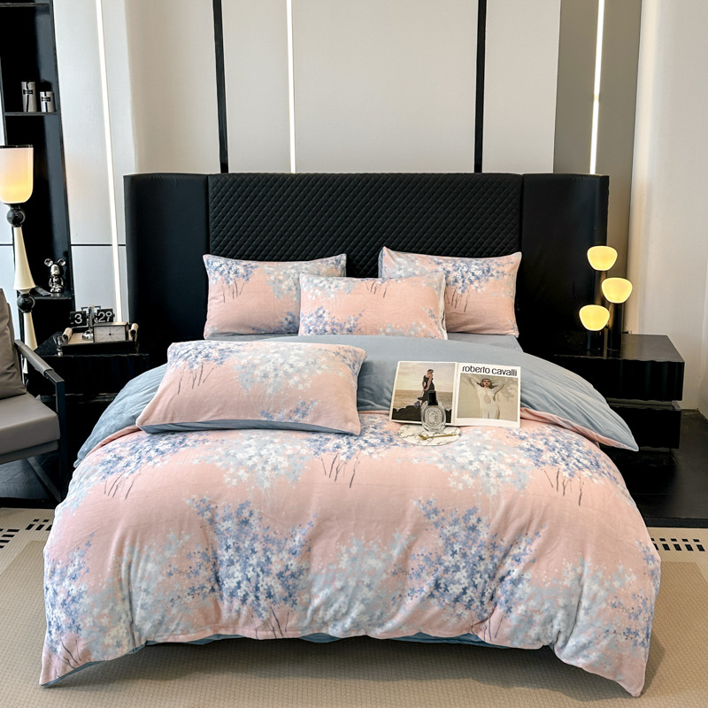 라벤더-[두껍고 따뜻한 밀크벨벳 4종세트]