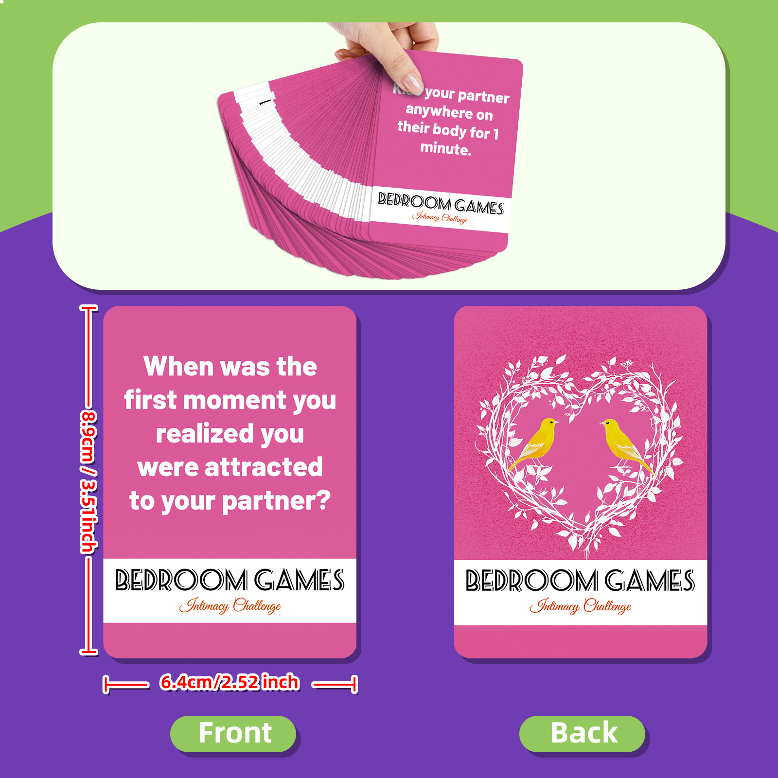 Couple Conversation Card Set For Intimate Date Night Games_voghion.com