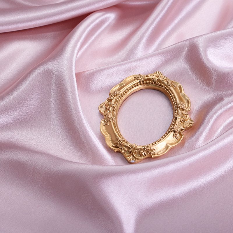 De doble cara de cristal Satén de color sólido fotografía de fondo paño ins estilo cosméticos joyería manicura tiro Decoración Accesorios fotografía