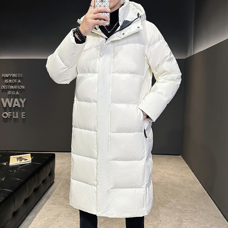 winter long velvet keep warm down jacket for men and women for…