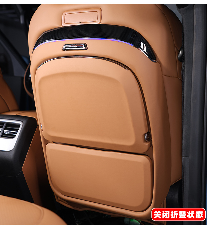 Suitable for Chery Icar V27 Small Table Board, Rear Seat Dining Tray, Small Table Board with Wireless Charging, Car Seat and Table V27 Modification Parts