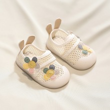 女宝宝鞋子公主软底镂空透气1一3两岁半春夏季学步鞋婴儿小童代发