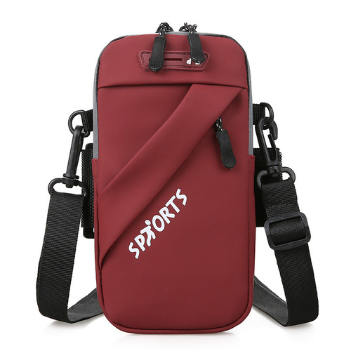 Running mobile phone arm bag unisex mobile phone bag sports equipment mobile phone bag waterproof arm bag arm sleeve wrist bag