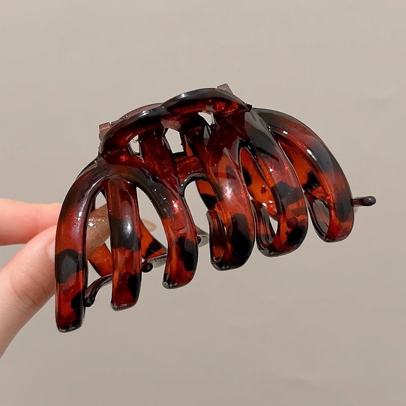 2025 estilo coreano nuevo clip de tiburón grande temperamento elegante pinza para el cabello de alta calidad para mujer