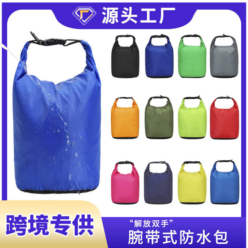 Cross-Border Popular Sports Outdoor Waterproof Bag, Special for Swimming, River Tracing, Diving Bucket Bag, Beach Foldable Storage Rafting Bag