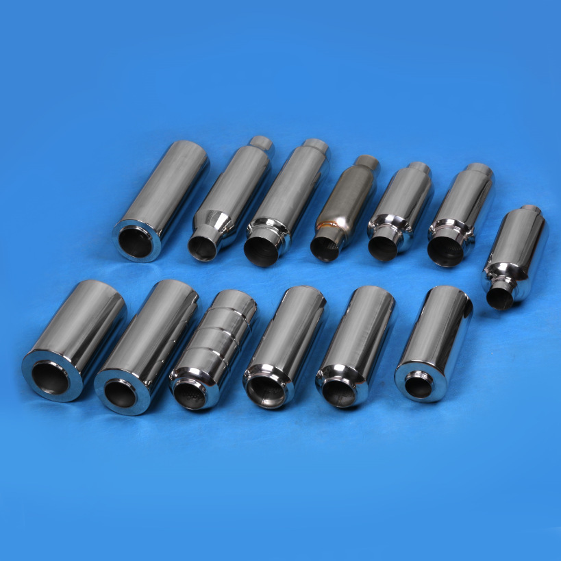 Manufacturer's In-Stock Wholesale Stainless Steel Mid-Section Modified Car Silencer Sound Resonator Exhaust Pipe Tailpipe