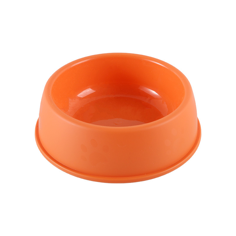 Tazón mate para mascotas personalizado Tazón de perro huellas antideslizantes Tazón de plástico Tazón de mascotas personalizado Tazón de perro logotipo