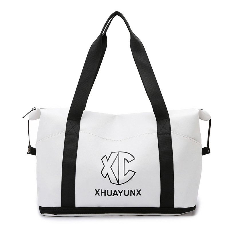 Nueva y práctica bolsa de fitness deportiva de separación seca y húmeda de gran capacidad, bolsa de viaje de expansión de corta distancia, bolsa de yoga de natación al por mayor