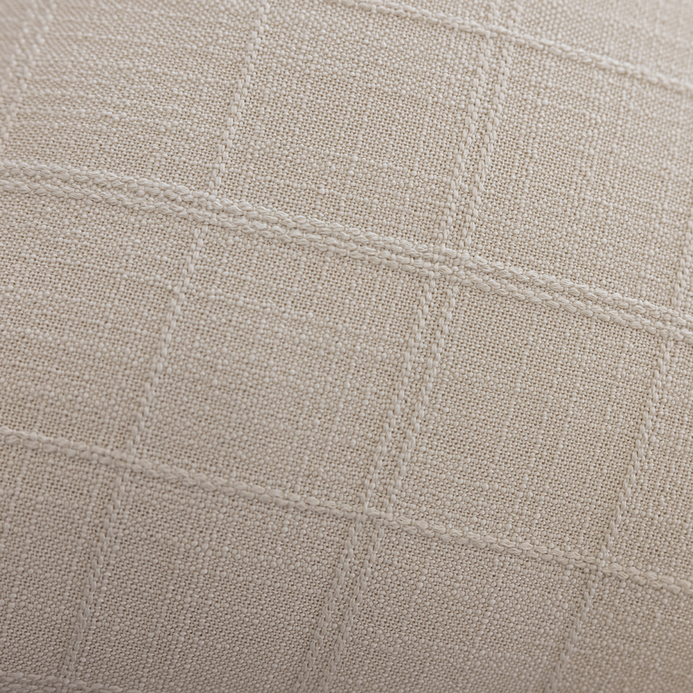 Decorative Pillowcase Jacquard Plaid Style For Sofa And Bed_voghion.com